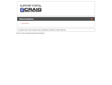Tablet Screenshot of help.craigconsultinggroup.com